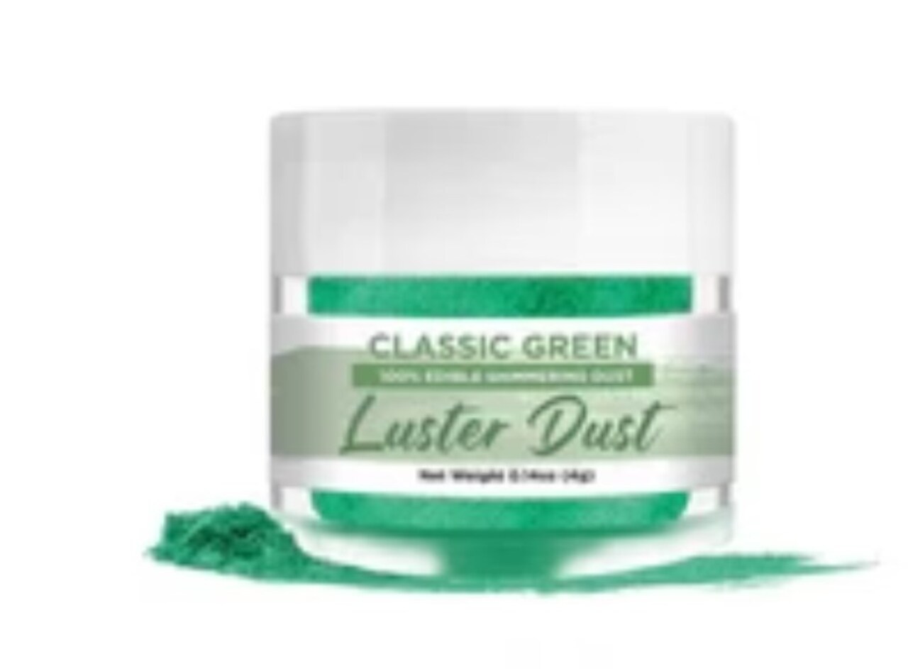 Bakell Luster Dust Food Safe Edible Glitter 4g Bottle (select your color)